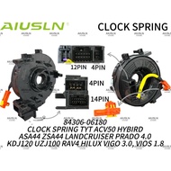 84306-06180 CLOCK SPRING FIT FOR TOYOTA ACV50, HYBIRD ASA44 ZSA44, LANDCRUISER PRADO 4.0 KDJ120 UZJ1