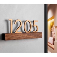 Customised Unit Sign door sign/unit number signage Customised Door Unit House Numbers Plaques Unit N
