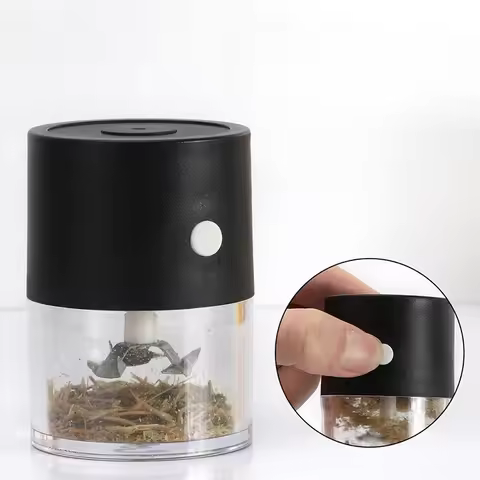 Electric Herb Grinder Salt Mill Spice Pepper Crusher Mortar Tobacco Grinder Cigarette Smoking Tool K