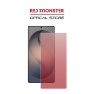 Red Monster Tempered Glass for S26 | S26+ | S26 Ultra - RED LIGHT CLEAR COVER (KIHON BASIC COLLECTIO
