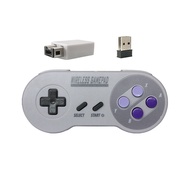 Game Controller Wireless 2.4G Gamepad Joypad Joystick Compatible for SNES Mini PC NS Switch