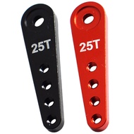 2Pack ShareGoo 25T Metal Servo Horn Extension Long RC Steering Arm Compatible with Futaba Savox Powe