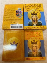 GODDESS GUIDANCE ORACLE CARDS 有少一張 快速出貨 九成新保存完整 塔羅牌 心靈療癒 桌遊輔導