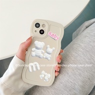 น่ารัก เคส Phone Case VIVO V29 VIVOV29 Pro 5G เคส Ins การ์ตูนน่ารักแฟชั่นร้อน3D เคสโทรศัพท์ รูปโบว์รูปหมีกระต่ายซิลิโคนรวมทั้งหมด Cover 2023