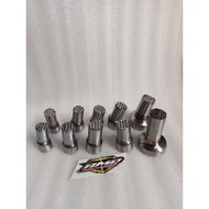 DB killer silencer standard racingknalpot to make cooler inlet 28 32 35 38 48 60mm motorcycle