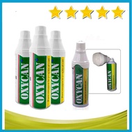 Oxycan Oksigen Portable 500 cc | Untuk Sesak Nafas Atau Asma | Tabung Oksigen Kecil Sekali Pakai