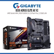 GIGABYTE B550 AORUS ELITE AX V2 MOTHERBOARD AMD SOCKET AM4 WITH WiFi 6E 802.11AX & BT 5.2 / RGB FUSI