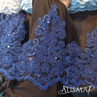 BORDER LACE TINGGI / SEQUIN BORDER LACE / BORDER LACE PENGANTIN (METER)