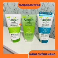 Simple facial cleanser tube 150ml