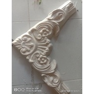 siku Gypsum Ornamen gypsum Lis Gypsum bunga lampu gypsum corner siku sudut lis gypsum