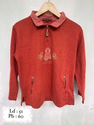 Sweater thrift branded berkerah part 2