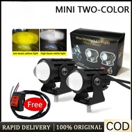 2026New2PCS3 Lamp Beads Super Bright Led Sports Light Motorcycle Light Fog Lamp Headlight 12v Motorc