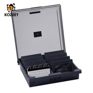 KOZEEY 1000     Capacity     Business     Card     Holder  ,   File     Name     Card