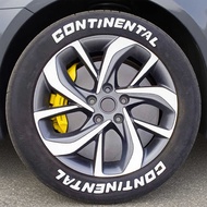 Car Motorcycle Tire Dual-Use Tire Sticker Tire Letter Sticker DIY Tire Decorative Sticker Conjoined 