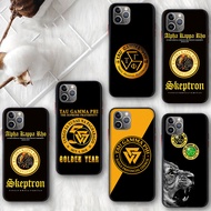 iPhone 11 11 Pro 11 Pro Max 12 12 Mini 12 Pro 12 Pro Max 15 promax 15 plus Cover Black Soft Case TPU AD99 triskelion