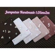 Handmade Jumputan Batik Cloth 1.05m x 2M