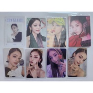 Itzy Yeji official photocards