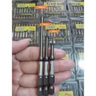PH2 D2 screwdriver bit with anti-slip groove for electric drill - 100mm 75mm 65mm