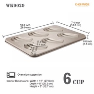 Chefmade 6/12 /16 Cup Non-Stick Madeleine Cake Pan