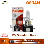OSRAM Original H15 12V 15/55W 3200K Car Standard Halogen Headlight Bulb (1 Bulb)