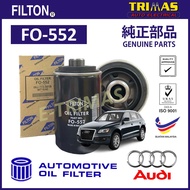 FILTON Oil Filter Audi Q5 8RB Engine EA888 Penapis Minyak Hitam Enjin 06J115403C 06J115403Q