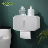 ecoco Wall Mounted Toilet Paper Roll Holder Paper Dispenser for Home Bathroom Kitchen Waterproof