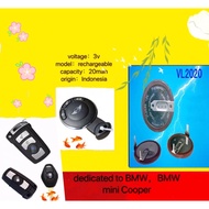 original Panasonic rechargeable battery vl2020/3V with 180°/90° welding pin for  BMW/Land Rover etc.