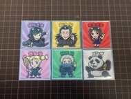 咒術迴戰0 劇場版 仙魔大戰 聖魔大戰 餅貼 貼紙 樂天 威化餅 Bikkuriman 食玩