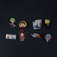 Pusatmode54321 - Jibbitz Charms Sandal Accessories Sandal Decorations One Piece Anime Character Sand