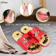 [Szlinyou1] Acupressure Massage Slippers Gifts Universal Summer Non Slip Massaging Shoes