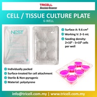 CELL / TISSUE CULTURE WELL PLATE, STERILE, NON-PYROGENIC, 6-WELL / 12-WELL / 24-WELL / 48-WELL / 96-