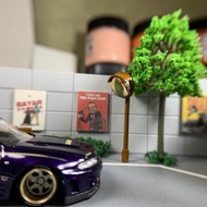 traffic mirror cermin jalan raya diorama 1/64 hotwheels minigt tomica matchbox
