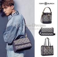 🇺🇸🇺🇸 Tory Burch Jacquard Shoulder Bag 復古印花斜孭袋 🥰💗 實拍