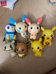 正電拍拍 雷伊布 耿鬼 figure扭蛋 寶可夢 Pokemon fit 比卡超，小火龍，風速狗，巴他蝶，水伊貝，急凍鳥，三頭地鼠, 基拉祈,正電拍拍，魔牆人偶，百合根娃娃，小刺蛋/波克比，小貓怪，鯉