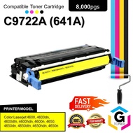 Compatible HP C9722A (641A) Yellow LaserJet Toner Cartridge for Color Laserjet 4600 / 4600dn / 4600d