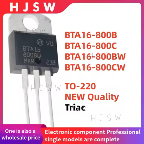 10PCS 100% NEW BTA16-800B BTA16-800C BTA16-800BW BTA16-800CW BTA16800B BTA16800C BTA16800BW BTA16800