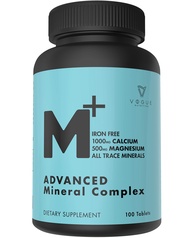 Chelated Multi Mineral Supplement with Zinc, Calcium & Magnesium for Immune Support - Mineral Supple