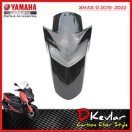 บังโคลนหน้า YAMAHA XMAX เคฟล่าร์ D-Kevlar Duke Shop YAMAHA XMAX 300 เคฟล่าxmax cabonxmax yamaha xm