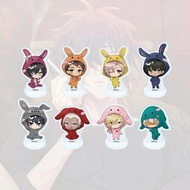 Standee Anime Slow Damage BL Game Chibi Model Mica Acrylic Mini 10cm Towa Takuma Murase Rei Study De