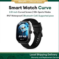 Aolon Curve Jam Smart Watch Man Women Curved IP68Waterproof Message Reminder Bluetooth Call Sports P