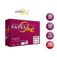 PaperOne A4 Digital Paper 80gsm 500 Sheets / Paper One 80gsm Paper