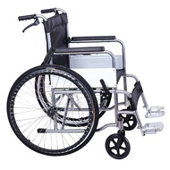 Yibaikang Wheelchair Folding Elderly Portable Foldable with Toilet Lying Completely Wheelchair Elderly Portable Disabled Wheelchair Scooter Trolley