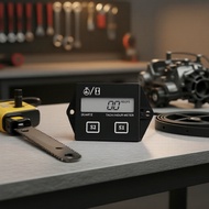 Engine Tach Hour Meter Gauge Waterproof Digital RPM Counter for Motors Meter Tachometer Digital Kali