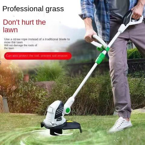 550W Electric Lawn Mower AC220V Household Garden Mowing Lawn Mower With 360 Degree Rotation And Adju