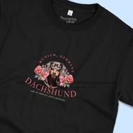 Dachshund Colorized Screen Printed T-Shirt