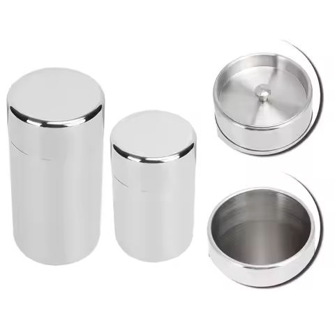 Portable 304 Stainless Steel Sealed Tea Leaf Storage Jar Canister Coffee Bean Container Tea Canister