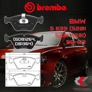 ผ้าเบรคหน้า BREMBO BMW SERIES5 E39 (520i 523i 528i) ปี 96-03 (P06022B/C)