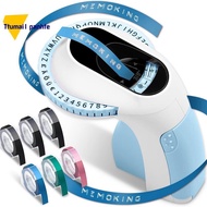 Embossing Label Maker E975 3D Embossing Label Printer Machine with 6 Rolls Emboss Tapes, Handheld Em