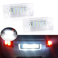 2Pcs Canbus LED License Number Plate Light Lamps For Audi TT 8N MK1 Audi Roadster 8N9 Audi TT Coupe 