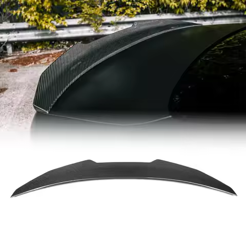 PSM Style Trunk Wing Spoiler Lip For BMW G80 M3 G82 M4 Aerodynamic Body Kit